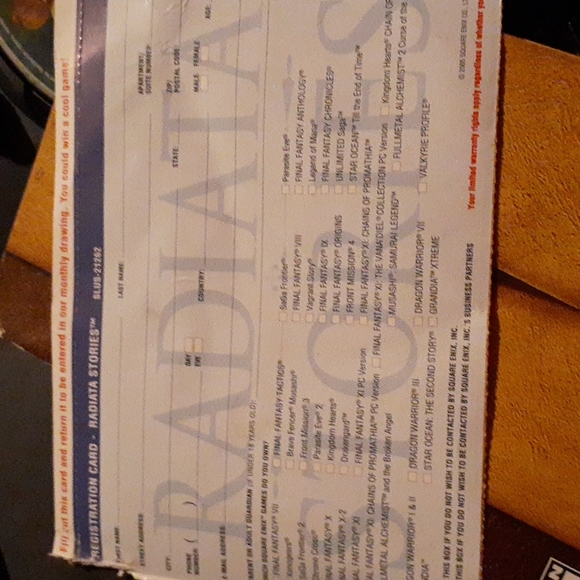 Radiata Stories original 2005 version - Picture 8 of 8